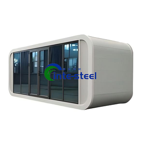 Apple House 20 Fuß 40 Fuß Hotelkabine Camping Modulares Fertighaus Tiny House Vorgefertigte Apple-Kabine Tragbares Containerhaus - Product Image 1