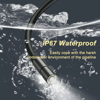 Endoscope industriel à écran de 4.3 pouces, objectif de 8mm, caméra d'inspection HD, 8 lumières LED, étanche IP67, Zoom numérique 3X