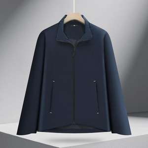 Veste de pilote unisexe antistatique à col montant veste d'extérieur personnalisée écologique, respirante, imperméable, coupe-vent légère - Product Image 2