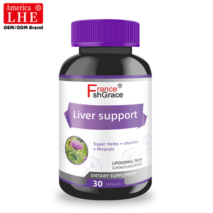ผู้ผลิตอาหารเสริมบำรุงตับแบบฉลากส่วนตัว ช่วยเสริมสร้างการทำงานของตับสำหรับผู้ชายและผู้หญิง 30 แคปซูลบำรุงตับ - Product Image 1