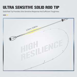 SNEDA Ultralight Silver Armor Spinning Rod Micro Bait Finesse Rod pour Brook Small River Medium pour Perche Carpe Crevettes EVA - Product Image 6
