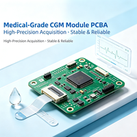 Module de moniteur de glycémie continu (CGM) médical personnalisé, carte de circuit imprimé (PCBA) pour capteur de glucose portable, assemblage SMT