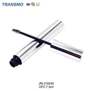 Tubes de mascara vides en aluminium, emballage personnalisé pour mascara, tube de colle à cils vide argenté de 7,5 ml avec brosse - Product Image 5