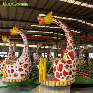 Manège Girafe : Grand équipement d'amusement extérieur pour parcs et fêtes foraines - Product Image 4