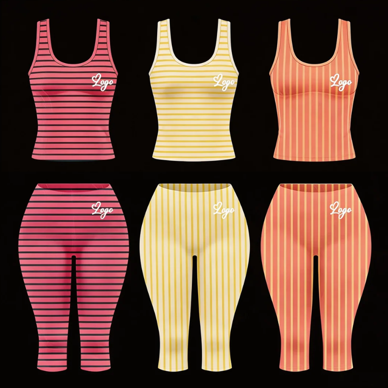 3 Piece Lounge Set Women Summer