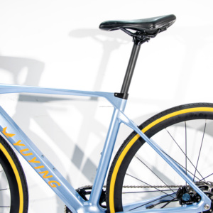 Vélo de route électrique sans fil avec guidon en carbone T700 700C *28c, roues en alliage, frein à disque hydraulique 160 mm - Product Image 2