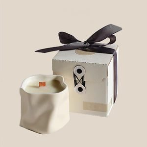 Lilin Aroma Kedelai Wangi Putih Model Cangkir Seni, Produk Baru Laris Manis dari Produsen, untuk Dekorasi Rumah dan Hadiah - Product Image 6