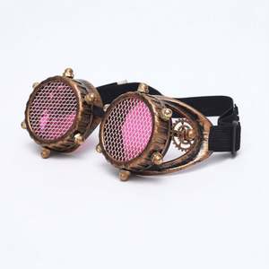Gafas de Sol Góticas Steampunk Vintage Unisex con Logotipo Personalizado al por Mayor, Gafas Punk con Engranajes, Gafas de Sol para Cosplay y Fiestas - Product Image 1