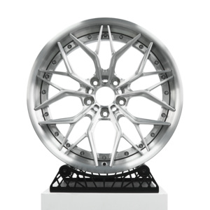 Juego de 2 Ruedas de Aleación Forjadas 5X120 en Color Plata Cepillado de 18 19 20 21 22 Pulgadas para Autos de Pasajeros <span class=keywords><strong>BMW</strong></span> F20 F21 F30 F34 F40 F52 F31 F35 F10 - Product Image 2