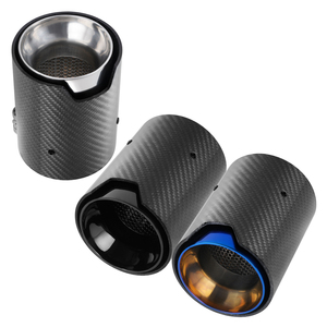 Punta de escape <span class=keywords><strong>M</strong></span> Performance para BMW E46 E92 F30 340i 440i F87 M2 F80 M3 F20 F10 F90, puntas universales para silenciador de escape de coche - Product Image 1