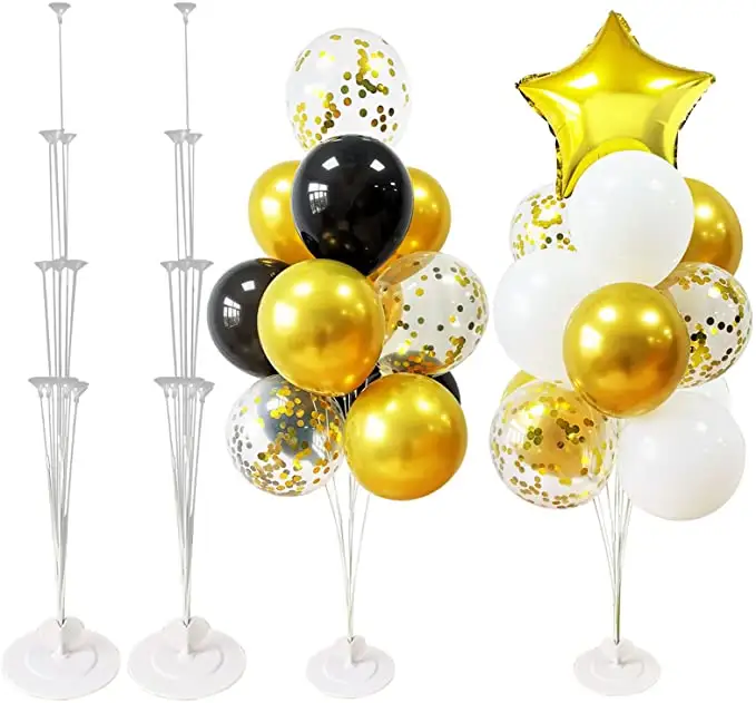 Многоразовый Прозрачный держатель для воздушных шаров, разнообразное украшение для дня рождения