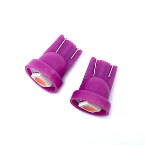 หลอดไฟ LED Autodragons T10 W5W 555 168 192 194 5050SMD สำหรับเครื่องเกมพินบอล แบบเปลี่ยนได้ สีม่วง AC/DC 6.3 โวลต์ ไม่เกิดอาการโกสต์ - Product Image 1