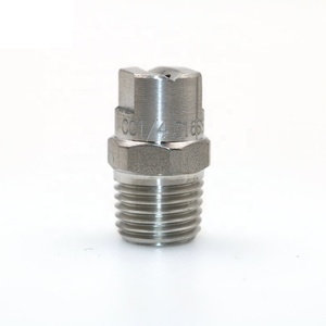 CY Hochwertige Edelstahl-Sprühdüse 650033 650017 1/4 CC Kleiner Durchfluss HVV Flachstrahl für <span class=keywords><strong>VEEJET</strong></span> Düse Neuzustand - Product Image 5