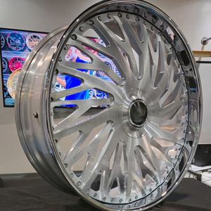 RCSR Llantas Forjadas de Perfil Bajo Personalizadas de 24 y 26 Pulgadas 5x114.3 5x120 5x127 para Camaro Corvette <span class=keywords><strong>Chevelle</strong></span> Impala - Product Image 5