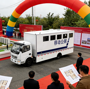 Camión Sanitario Móvil de Gasolina Automático Dongfeng, Nuevo y Conveniente para Sitios de Eventos a Gran Escala - Product Image 3