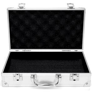 Caja de <span class=keywords><strong>Herramientas</strong></span> de Aluminio Portátil, con Cerradura y Asa, Organizador de Medicamentos Portátil, Maletín de Aluminio - Product Image 1