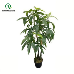 ต้นปาชิราอะควาติกาเทียมต้นไม้สีเขียวต้นไม้ไม่มีกระถางบอนไซสำหรับบ้านสำนักงานปาร์ตี้สวนห้องระเบียงตกแต่งประตูหน้าบ้าน - Product Image 4