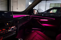 Pour BMW X5/X6 8/9/11 couleurs voiture décorative auto lumière ambiante led bande pour F15/F85/F16/G05/G06 tuning voiture accessoires lampe au néon