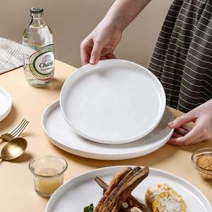 Assiette à <span class=keywords><strong>d</strong></span>îner en céramique colorée, expédition directe depuis l'usine, style moderne nordique, européen <span class=keywords><strong>du</strong></span> <span class=keywords><strong>nord</strong></span>, pour pâtes et pizza - Product Image 5
