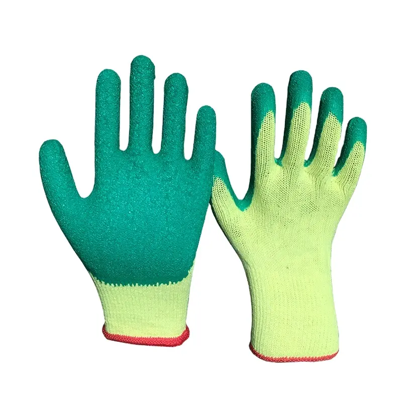 Entrepôt de Construction de soudure mécanique robuste à 5 niveaux, gants antidérapants résistants aux coupures, revêtement en Latex