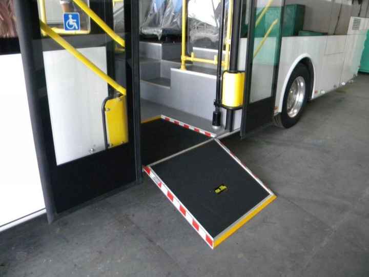 FMWR-A Manual Folding Aluminum Wheelchair Ramps for Bus