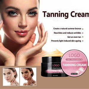 Etiqueta privada Buen proveedor Premium Face Body Sun Accelerator <span class=keywords><strong>Bronceador</strong></span> para exteriores para <span class=keywords><strong>solarium</strong></span> Sunbed Crema autobronceadora vegana - Product Image 2