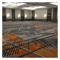 Tapis en laine chinois traditionnel personnalisé pour hôtels GuangZhou Nylon Salle de banquet Salle de bal Luxe Mur à mur Tapis turc