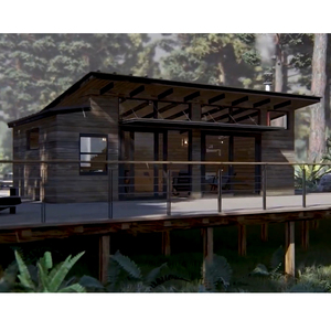 Casa Modular Portátil de Diseño Moderno con Paneles Sándwich de 20 Pies para Uso Hotelero, Fácil Instalación, Envío Inmediato - Product Image 1
