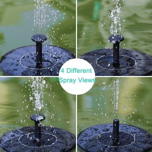 <b>Solar</b> Powered Water Fountain <b>Pump</b> for Bird Bath 1.5W New Upgraded Mini Free Standing <b>Solar</b> Panel Fountain Kit for Outdoor Garden - Product Image 3