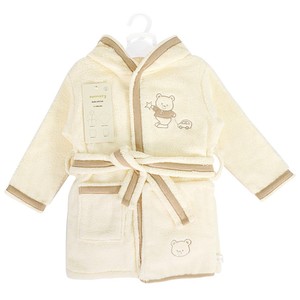 Peignoir à Capuche Épais et Absorbant en Coton Pur pour Nouveau-Né – Ensemble 4 Pièces Sunnozy pour la Maison - Product Image 2