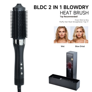 Sèche-cheveux BLDC haute vitesse 110000 tr/min Wet to Dry avec <span class=keywords><strong>brosse</strong></span> chauffante et peigne lissant ionique - Product Image 2