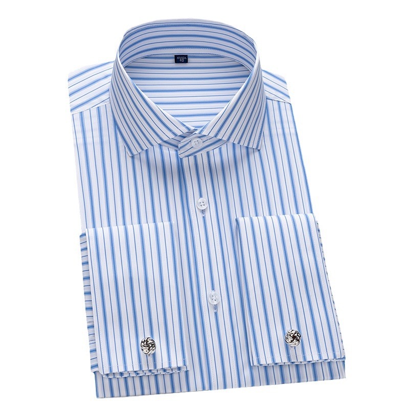 white christmas dresses Men's White Oxford Button-Down Shirt – Ike Behar main image 0
