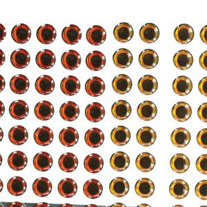 ตาปลอม 3 มิติ สำหรับเหยื่อตกปลา ขายส่ง พร้อมรูม่านตาสีดำ ทำจากพลาสติก สำหรับเหยื่อตกปลา - Product Image 2