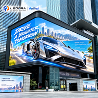 P6.67 Tahan Air IP65 3840Hz 8K HDR10+ Terlihat di Bawah Sinar Matahari Garansi 5 Tahun Layar LED Digital Signage Iklan Berwarna Penuh