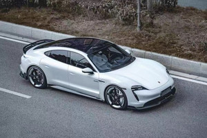 New Product <b>for</b> Porsche <b>for</b> Taycan Carbon Fiber Body Kit Wide Bodyki Front Shovel Side Skirt Spoiler <b>Diffuser</b> <b>Car</b> Bumpers - Product Image 5