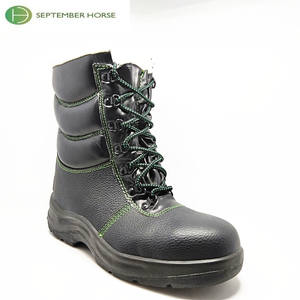 סגסוגת מותג מזויף פרווה הודית פו בטוח גברים בטיחות נעליים - Product Image 2