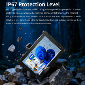 New Rugged <span class=keywords><strong>Windows</strong></span> máy tính bảng Android <span class=keywords><strong>8</strong></span> <span class=keywords><strong>8</strong></span> inch UHF RFID Máy Quét Mã Vạch I7 1000 nits wifi 4 gam xe gắn máy tính bảng công nghiệp - Product Image 4