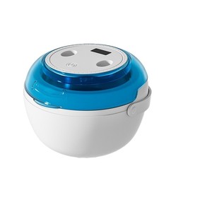 Limpiador ultrasónico para retenedores de ortodoncia con esterilización UV, dispositivo portátil de cuidado de dentaduras postizas de acero inoxidable de 250 ml - Product Image 5