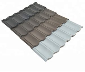 Teja Metálica con Recubrimiento <span class=keywords><strong>de</strong></span> Piedra <span class=keywords><strong>de</strong></span> Alta Calidad, Moderna y Duradera, Grosor <span class=keywords><strong>de</strong></span> 0.4 mm, Buen <span class=keywords><strong>Precio</strong></span> <span class=keywords><strong>por</strong></span> <span class=keywords><strong>Pieza</strong></span> - Product Image 2