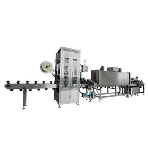 Automatic Shrink Sleeve Labeling Machine for Cups Plastic PP PVC.PET.OPS .shrink Label .shrink Film Heat Shrink PS PET Material