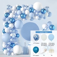 Meilleure Vente Ensemble de Ballons Décoration Mariage Anniversaire Arche de Ballons Or