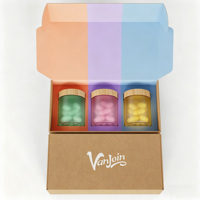 Pot en verre cosmétique cylindrique ambré vide 60ml/150ml/240ml/450ml, pot opaque pour crème, pot pour beurre corporel avec couvercle en bambou de luxe
