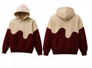 Sudadera con Capucha Color Block para Hombre, Estilo Casual, Felpa Francesa, Corte Regular, Estilo Urbano Otoñal - Product Image 2