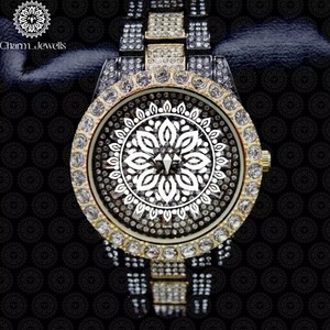 Montre de luxe de qualité supérieure, sertie de diamants, pour homme et femme, idéale pour les événements, les fêtes et le bureau, disponible au meilleur prix. - Product Image 6