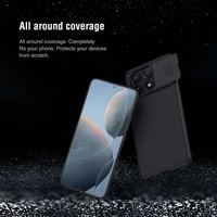 NILLKIN pour Xiaomi Poco X7 Pro 5G Case Original CamShield Slide Camera Cover Protection de la vie privée Couverture arrière pour Poco X6 X7 Pro