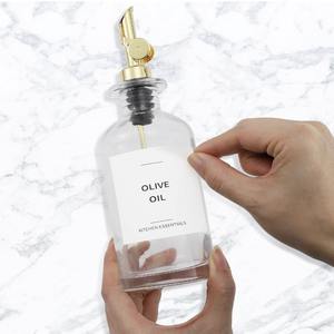 Aceite <span class=keywords><strong>de</strong></span> Oliva y Semilla <span class=keywords><strong>de</strong></span> Uva <span class=keywords><strong>de</strong></span> Alta Calidad en Botellas <span class=keywords><strong>de</strong></span> Vidrio <span class=keywords><strong>de</strong></span> 350 ml (12 oz) con Tapas <span class=keywords><strong>de</strong></span> Acero Inoxidable, en Oferta - Product Image 2