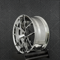 JOYEE Nouvelle jante forgée monobloc noire à rayons creux 5x112/120 PCD pour M3 E36 E90 E93 M4 F82 G82 M5 Audi R8