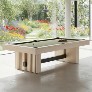 Mesa de <span class=keywords><strong>Billar</strong></span> de Madera Sólida con Acabado en Nogal de 7, 8 y <span class=keywords><strong>9</strong></span> Pies, Mesa de <span class=keywords><strong>Billar</strong></span> Familiar, Mesa de <span class=keywords><strong>Billar</strong></span> Moderna y Sencilla con Tacos y Bolas de <span class=keywords><strong>Billar</strong></span> - Product Image 5