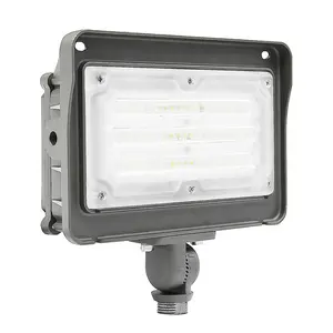 Luz de inundación LED portátil, foco de 50 W con montaje de nudillo, DLC, certificación ETL, 50 W
