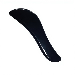 Multifunctional S-Shape Obsidian Gua Sha Scraping Board Body Meridian <b>Massage</b> StoneShoulder & Back Relief Massager - Product Image 4